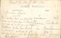 Interior pintoresco de CPA Toul de la catedral