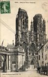 CPA Toul Hotel de Ville et Cathedrale M