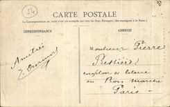 CPA Toul Town hall and Cathedral M