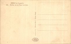 CPA Nancy un coin de la Place Carriere