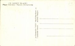 CPA Nancy Place Stanislas Bassin d'Ampitrite