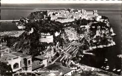 CPA Monte Carlo Le rocher de Monaco