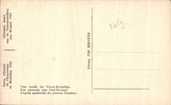 CPA Vieux Bruxelles Exposition de 1935
