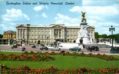CPA Buckinghon Palace and Vidorie Memorial London 