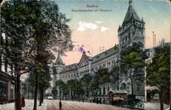 CPA Aachen Kapuzinergraben Mit Hauptport 