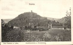 CPA Bad Nassau has Lahn Eisenbahnbrucke U Steidenkmal