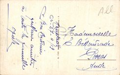 CPA Neustadt HAS D H Blick auf Kriegerdenkmal U Realschule