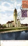 CPA Kehl A Rh Partie am Staltweicher mit Kath Kirche
