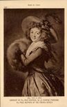 CPA Mme Yigee le Brun Portrait de Mme Mole Reymond de la Comedie Francaise 