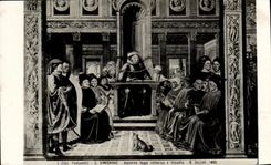 CPA Fontanellit Gimignano Agastino Legge