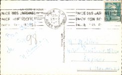 CPA Monaco Vu du jardin exotique