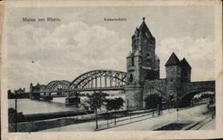 CPA Mainz Am Rhein Kaiserbrucke