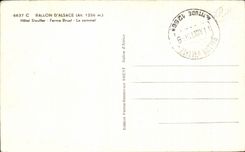 CPA Ballon Of Alsace Hotel Stauffer Closes Brust the Summit