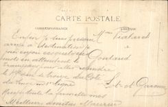 CPA Les Vosges Gerardmer Le Lac Bateau