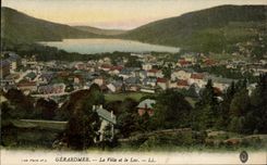 CPA Gerardmer La Ville et le Lac
