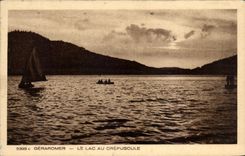 CPA Gerardmer the Lake In the Twilight