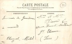 CPA Gerardmer Schlucht the Rock of the Camel