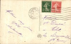 CPA Fantaisie Femme Flute