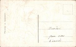 CPA Fantaisie Fleurs Roses 1er avril