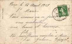 CPA Fantaisie Femme Ste Marie 