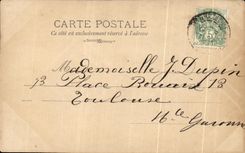 CPA Fantaisie Femme Cupidon Ange 