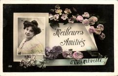 CPA Fantaisie Femme Ivry Alfortville 