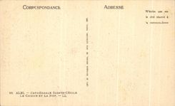 Catedral Sainte Cecile de CPA Albi el castillo y el cubo