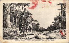 CPA Ventron Entrevue De Frere Joseph Et Du Patre Petit Thomas