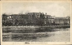 CPA Maison Romaine Epinal Bibliotheque 