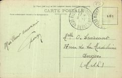 CPA Niort Old Bridges And Church St Andre