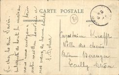 CPA Amiens Cathedral taken as the crow flies