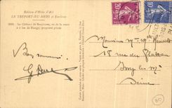 CPA Treport Have Seas and Surroundings the castle of Rambures seen of the road has 6km of Blangy