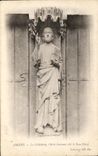 CPA Amiens La Cathedrale Christ Benissant dit Le Beau Dieu