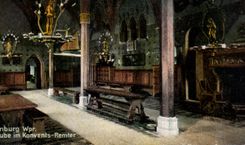 CPA Marienburg Herrenstube im Konvents Remter Pologne 