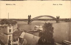 CPA Bonn Bridge of the Rhine