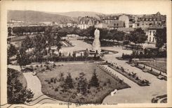 CPA Belfort Public garden of the Souvenir