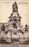 CPA Belfort Monument of the 3 seats 1813 1815 1870 Militaria