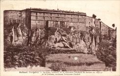 CPA Belfort the Lion Symbol of the heroic resistance of Belfort in 1870 1871