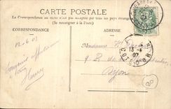 CPA Belfort Monument Nevertheless Work of Mercie