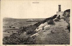 CPA Belfort La Miotte Et La Vallee