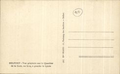 CPA Belfort View on the District of the Station to far on the left the College