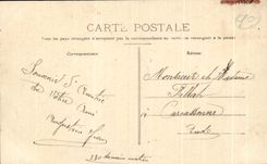 CPA Belfort Le Lion Oeuvre de Bartholdi