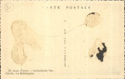 Catedral co de CPA Albi (el Tarn) Cecile el baldaquin