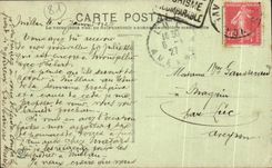 CPA Graulhet Statue Of the Admiral Jaunes