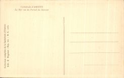 CPA Cathedral of Amiens the Nave Seen Of Gate of the Saver