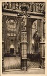 CPA Cathedrale d'Amiens Le Transept Vu du portail de la vierge Doree