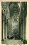 CPA Amiens La Cathedrale La Nef