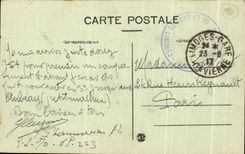 Santo Jean de la puerta de CPA Limoges