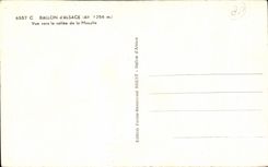 CPA Balloon of Alsace Seen Towards the Valley of the Moselle