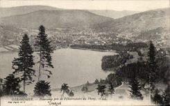 CPA Gerardmer Panorama Taken of i' Observatoire of Pheny